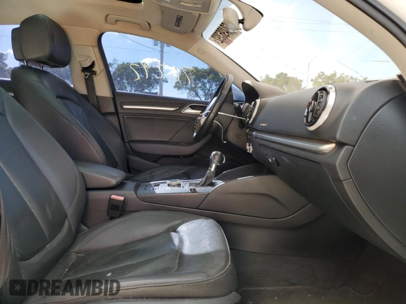 2015 Audi A3 2.0T Premium Plus with VIN WAUEFGFF0F1136864, listed as a Copart auction lot 60496392 with 76,292 mi miles. Bid and sale history available at carsss.com. Image 5.