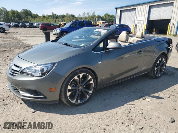 2018 Buick Cascada Premium with VIN W04WH3N56JG044287, listed as a Copart auction lot 72428824 with 60,309 mi miles and Salvage title. Bid and sale history available at DreamBid. Image 1.
