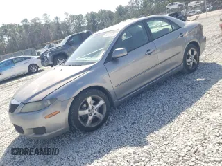 2007 Mazda 6 i Sport VE with VIN 1YVHP80C975M52513, listed as a Copart auction lot 48037205 with 294,438 mi miles and Salvage Title. Bid and sale history available at carsss.com. Image 1.