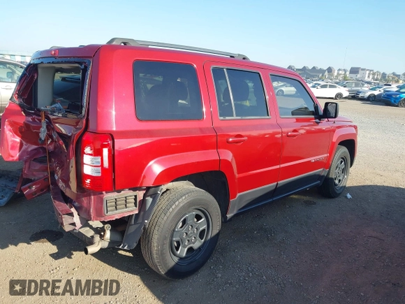 2016 Jeep Patriot Sport SE z VIN 1C4NJPBA8GD711742, wystawiony jako IAAI lot #42229302 z przebiegiem 122 732 mil mil oraz . Historia ofert i sprzedaży dostępna na DreamBid. Obrazek 4.