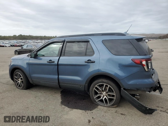 2018 Ford Explorer Sport z VIN 1FM5K8GT6JGC60079, wystawiony jako Copart lot #47173625 z przebiegiem Nie podano mil oraz Szkoda całkowita • Salvage title. Historia ofert i sprzedaży dostępna na DreamBid. Obrazek 2.