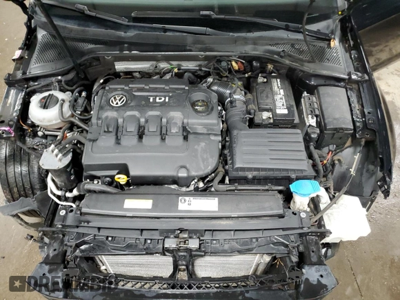 2015 Volkswagen Golf SportWagen TDI S with VIN 3VWCA7AU0FM500229, listed as a Copart auction lot 45293695 with 94,135 mi miles and Salvage Title. Bid and sale history available at carsss.com. Image 12.