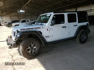 2021 Jeep Wrangler Unlimited Rubicon z VIN 1C4HJXFG1MW637740, wystawiony jako Copart lot #58274115 z przebiegiem 29 809 mil mil oraz Szkoda całkowita • Salvage title. Historia ofert i sprzedaży dostępna na DreamBid. Obrazek 1.