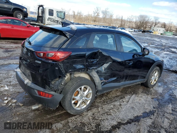 2019 Mazda CX-3 Sport with VIN JM1DKFB75K1451219, listed as a Copart auction lot 45642205 with 79,823 mi miles and Salvage Title. Bid and sale history available at carsss.com. Image 3.