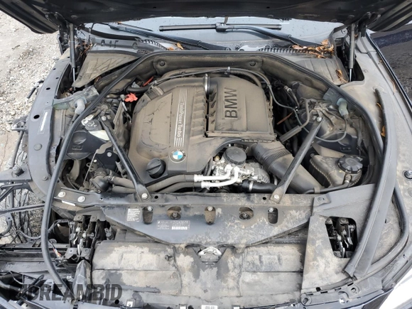 2014 BMW 7 Series 740Li with VIN WBAYE4C56ED138285, listed as a Copart auction lot 84256374 with 88,258 mi miles and Salvage Title. Bid and sale history available at carsss.com. Image 11.