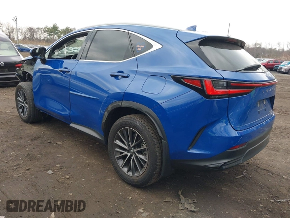2022 Lexus NX 350 with VIN 2T2AGCEZ9NC014240, listed as a IAAI auction lot 42015183 with 21,523 mi miles and . Bid and sale history available at DreamBid. Image 3.