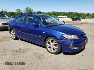 2007 Mazda 3 S Touring with VIN JM1BK324771641980, listed as a Copart auction lot 61132664 with 121,518 mi miles and Salvage Title. Bid and sale history available at DreamBid. Image 4.