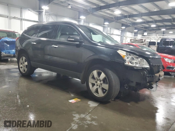 2012 Chevrolet Traverse 1LT z VIN 1GNKVGEDXCJ208097, wystawiony jako Copart lot #70720964 z przebiegiem 123 471 mil mil oraz Szkoda całkowita • Salvage title. Historia ofert i sprzedaży dostępna na DreamBid. Obrazek 4.