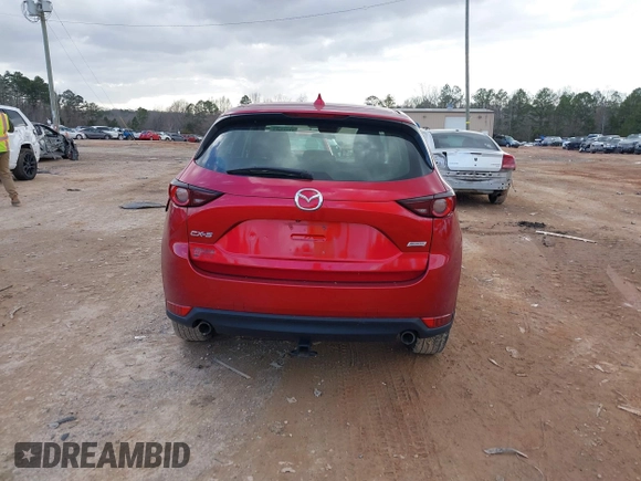 2017 Mazda CX-5 Sport with VIN JM3KFABL5H0116110, listed as a IAAI auction lot 41737093 with 1 mi miles. Bid and sale history available at carsss.com. Image 16.