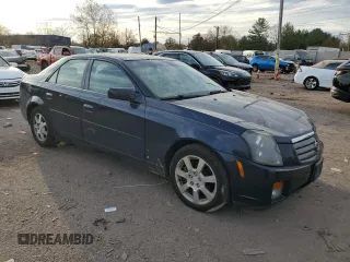2006 Cadillac CTS with VIN 1G6DP577460130002, listed as a Copart auction lot 78553904 with 138,919 mi miles and Salvage Title. Bid and sale history available at carsss.com. Image 4.