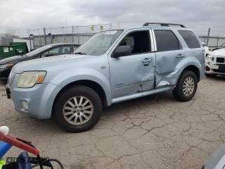 2008 Mercury Mariner with VIN 4M2CU81158KJ07112, listed as a Copart auction lot 82240914 with 128,558 mi miles and Salvage Title. Bid and sale history available at carsss.com. Image 1.