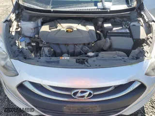 2013 Hyundai Elantra GT with VIN KMHD35LE7DU122295, listed as a Copart auction lot 50028935 with 97,616 mi miles and Salvage Title. Bid and sale history available at carsss.com. Image 11.