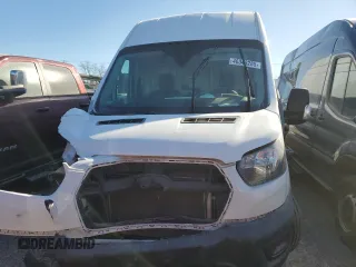 2021 Ford Transit Cargo with VIN 1FTBW3X80MKA65719, listed as a Copart auction lot 46343285 with 85,486 mi miles and Salvage Title. Bid and sale history available at carsss.com. Image 5.