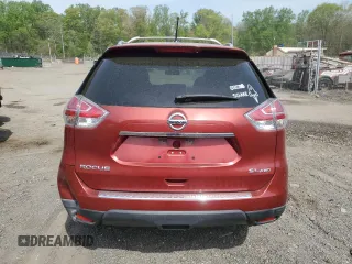2016 Nissan Rogue SV z VIN KNMAT2MV4GP731772, wystawiony jako Copart lot #54151635 z przebiegiem 88 776 mil mil oraz Szkoda całkowita • Salvage title. Historia ofert i sprzedaży dostępna na DreamBid. Obrazek 6.