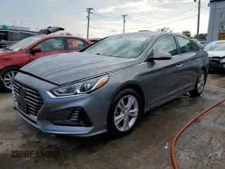 2018 Hyundai Sonata Sport with VIN 5NPE34AF1JH659488, listed as a Copart auction lot 63916064 with 28,417 mi miles and Salvage Title. Bid and sale history available at carsss.com. Image 1.