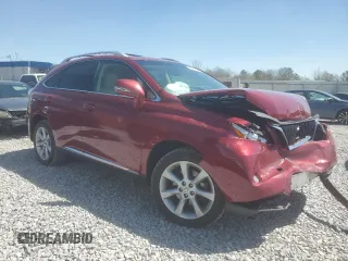 2012 Lexus RX 350 with VIN 2T2ZK1BA5CC079524, listed as a Copart auction lot 49630395 with 80,029 mi miles and Salvage Title. Bid and sale history available at DreamBid. Image 4.