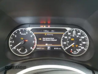 2022 Nissan Sentra SV with VIN 3N1AB8CV6NY241212, listed as a Copart auction lot 50308965 with 50,822 mi miles and Salvage Title. Bid and sale history available at carsss.com. Image 9.