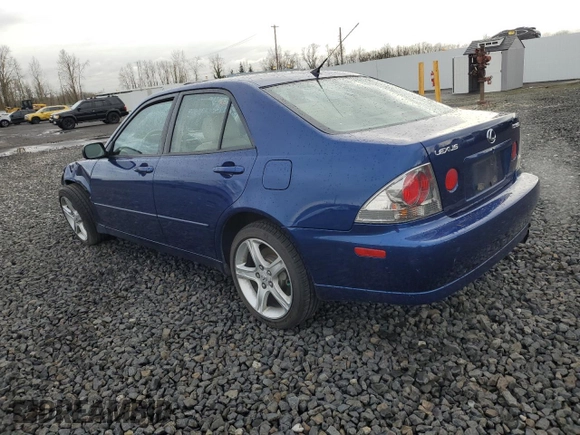 2001 Lexus IS 300/350 z VIN JTHBD182310009462, wystawiony jako Copart lot #49626755 z przebiegiem 97 202 mil mil oraz Szkody całkowita. Historia ofert i sprzedaży dostępna na DreamBid. Obrazek 2.