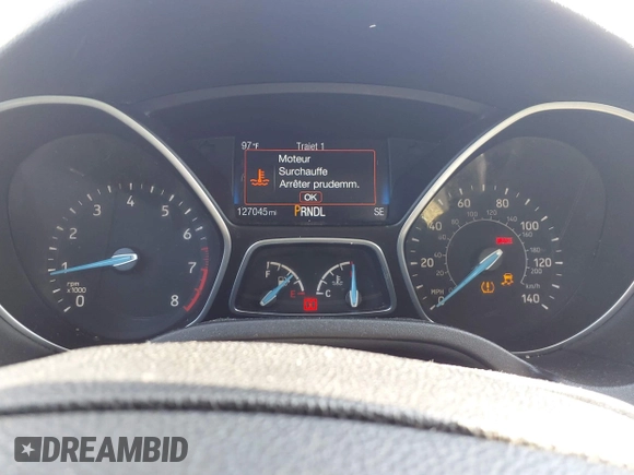 2015 Ford Focus SE with VIN 1FADP3F24FL301732, listed as a IAAI auction lot 42539183 with 127,045 mi miles and . Bid and sale history available at DreamBid. Image 7.