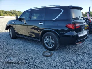 2018 Infiniti QX80 with VIN JN8AZ2NFXJ9664603, listed as a Copart auction lot 55458975 with 189,529 mi miles and Clean Title. Bid and sale history available at DreamBid. Image 2.
