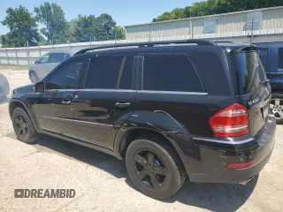 2007 Mercedes-Benz GL-Class with VIN 4JGBF71E87A130425, listed as a Copart auction lot 57101034 with 94,400 mi miles and Salvage Title. Bid and sale history available at carsss.com. Image 2.