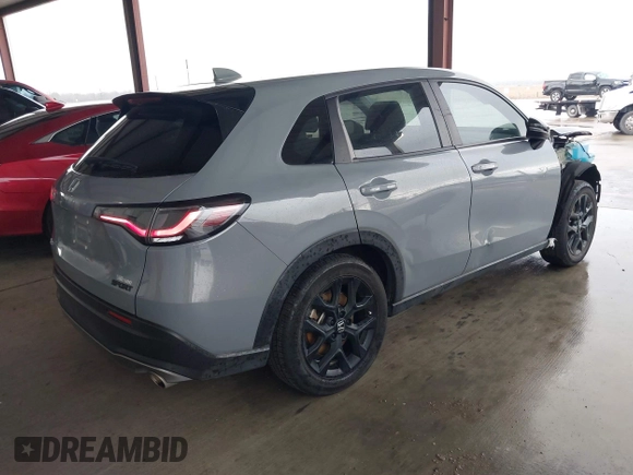 2023 Honda HR-V Sport with VIN 3CZRZ1H50PM718149, listed as a IAAI auction lot 41453940 with 50,668 mi miles. Bid and sale history available at carsss.com. Image 4.