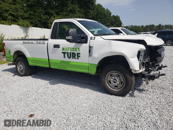 2020 Ford F-250 XL with VIN 1FTBF2A6XLED07138, listed as a Copart auction lot 65737244 with 43,718 mi miles and Salvage title. Bid and sale history available at DreamBid. Image 4.