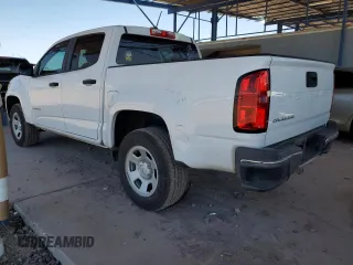 2021 Chevrolet Colorado 2WD Work Truck z VIN 1GCGSBEA6M1106653, wystawiony jako Copart lot #56607495 z przebiegiem 83 978 mil mil oraz Szkoda całkowita • Salvage title. Historia ofert i sprzedaży dostępna na DreamBid. Obrazek 2.