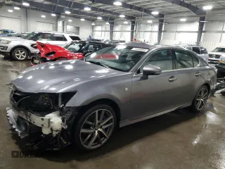 2016 Lexus GS 350 with VIN JTHCZ1BLXGA002387, listed as a Copart auction lot 71448994 with 157,527 mi miles and Salvage Title. Bid and sale history available at carsss.com. Image 1.