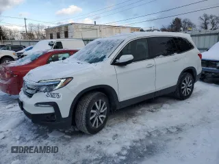2022 Honda Pilot EX-L with VIN 5FNYF6H58NB082766, listed as a Copart auction lot 45768275 with 40,713 mi miles and Salvage Title. Bid and sale history available at carsss.com. Image 1.