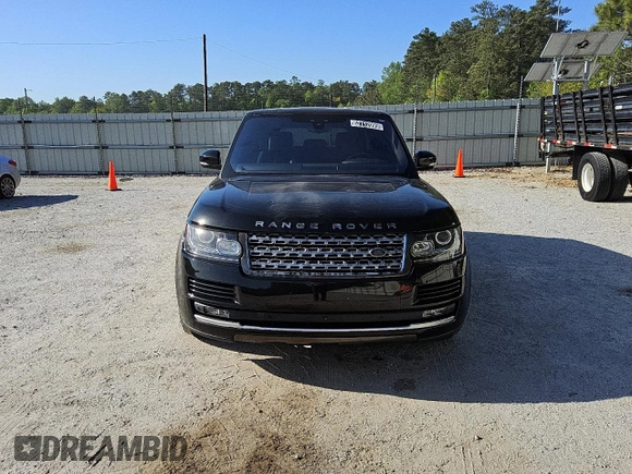 2017 Land Rover Range Rover HSE with VIN SALGS2FV4HA341200, listed as a Copart auction lot 52712095 with 117,824 mi miles and Clean title. Bid and sale history available at DreamBid. Image 5.