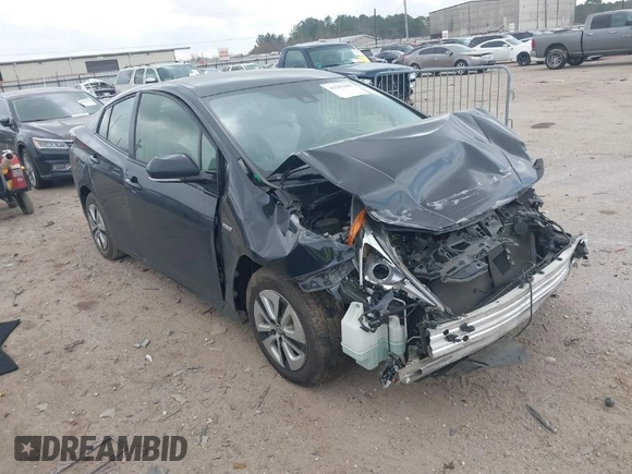 2017 Toyota Prius Two with VIN JTDKBRFU2H3052287, listed as a IAAI auction lot 41507689 with 82,205 mi miles and . Bid and sale history available at carsss.com. Image 1.