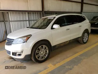 2015 Chevrolet Traverse LT z VIN 1GNKRGKD4FJ287988, wystawiony jako Copart lot #53835935 z przebiegiem 245 199 mil mil oraz Szkoda całkowita • Salvage title. Historia ofert i sprzedaży dostępna na DreamBid. Obrazek 1.