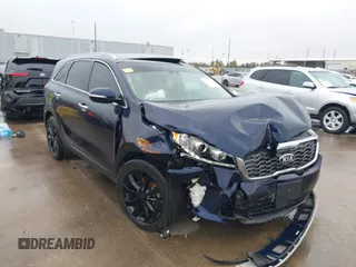 2020 Kia Sorento EX V6 with VIN 5XYPH4A5XLG677628, listed as a IAAI auction lot 41106780 with 62,374 mi miles. Bid and sale history available at carsss.com. Image 1.