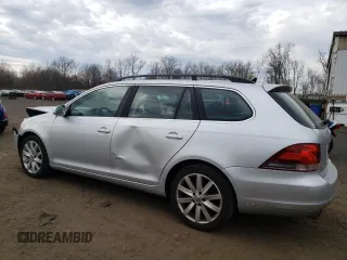2014 Volkswagen Jetta SportWagen TDI w/Sunroof & Nav with VIN 3VWPL7AJ5EM625002, listed as a Copart auction lot 53535165 with 117,190 mi miles and Salvage Title. Bid and sale history available at carsss.com. Image 2.