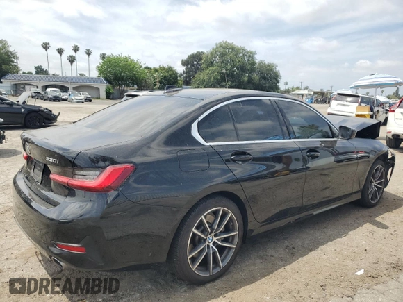 2020 BMW 3 Series 330i with VIN 3MW5R1J06L8B33031, listed as a Copart auction lot 56064325 with 85,138 mi miles and Salvage title. Bid and sale history available at DreamBid. Image 3.