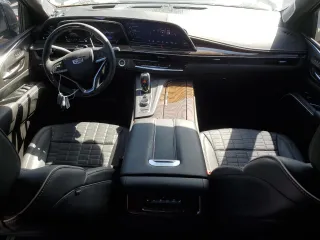 2024 Cadillac Escalade 4WD Sport Platinum with VIN 1GYS4GKL1RR207819, listed as a Copart auction lot 73347124 with 21,545 mi miles and Salvage title. Bid and sale history available at DreamBid. Image 8.