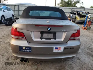 2008 BMW 1 Series 128i with VIN WBAUL73578VE88399, listed as a Copart auction lot 71472414 with 108,550 mi miles and Salvage Title. Bid and sale history available at carsss.com. Image 6.