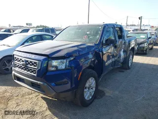 2022 Nissan Frontier SV with VIN 1N6ED1EJ6NN642294, listed as a IAAI auction lot 42023757 with 71,246 mi miles. Bid and sale history available at carsss.com. Image 2.