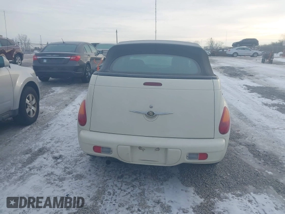 2005 Chrysler PT Cruiser with VIN 3C3EY45X15T577761, listed as a IAAI auction lot 41379712 with 133,515 mi miles. Bid and sale history available at carsss.com. Image 17.