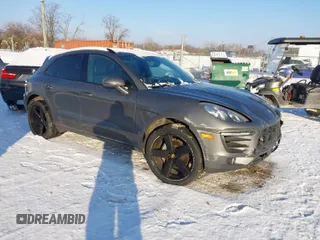 2015 Porsche Macan S with VIN WP1AB2A5XFLB63703, listed as a IAAI auction lot 41316074 with 48,397 mi miles. Bid and sale history available at carsss.com. Image 1.
