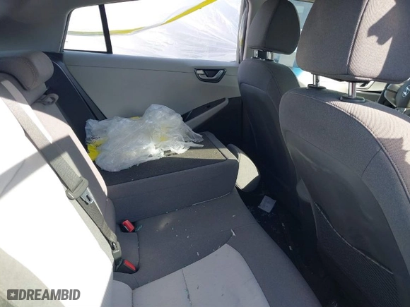 2020 Hyundai Ioniq Hybrid SE with VIN KMHC75LC0LU188832, listed as a IAAI auction lot 41517975 with 54,320 mi miles. Bid and sale history available at carsss.com. Image 8.