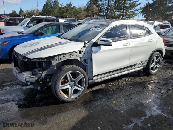 2015 Mercedes-Benz GLA-Class GLA 250 with VIN WDCTG4GB3FJ068152, listed as a Copart auction lot 42183905 with NaN miles and Salvage Title. Bid and sale history available at carsss.com. Image 1.