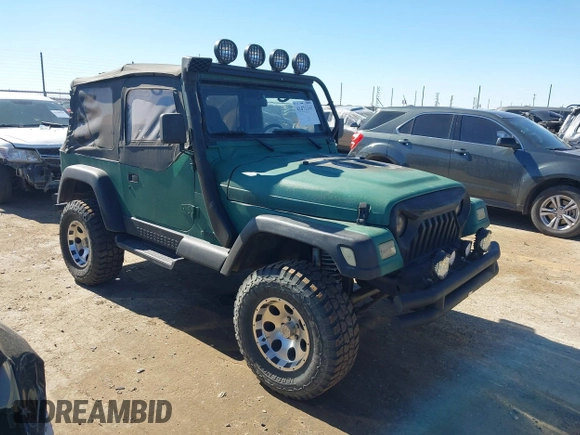 1994 Jeep Wrangler with VIN 1J4FY29S6RP430908, listed as a IAAI auction lot 41471100 with 1 mi miles. Bid and sale history available at carsss.com. Image 1.