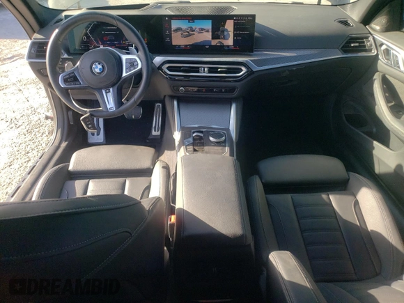 2024 BMW 4 Series M440i with VIN WBA83AP01RCP30000, listed as a Copart auction lot 77032014 with 14,671 mi miles and Salvage Title. Bid and sale history available at carsss.com. Image 8.
