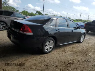 2011 Chevrolet Impala LS Retail with VIN 2G1WA5EKXB1106633, listed as a Copart auction lot 58356624 with 111,993 mi miles and Salvage Title. Bid and sale history available at DreamBid. Image 3.