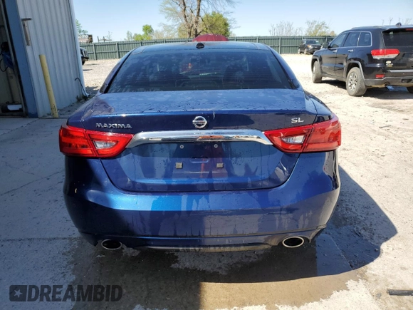 2018 Nissan Maxima Platinum with VIN 1N4AA6APXJC360754, listed as a Copart auction lot 53066555 with 79,358 mi miles and Salvage Title. Bid and sale history available at DreamBid. Image 6.