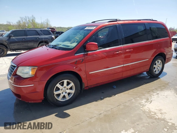 2009 Chrysler Town & Country Touring with VIN 2A8HR54149R525826, listed as a Copart auction lot 53836545 with 223,136 mi miles and Salvage Title. Bid and sale history available at DreamBid. Image 1.