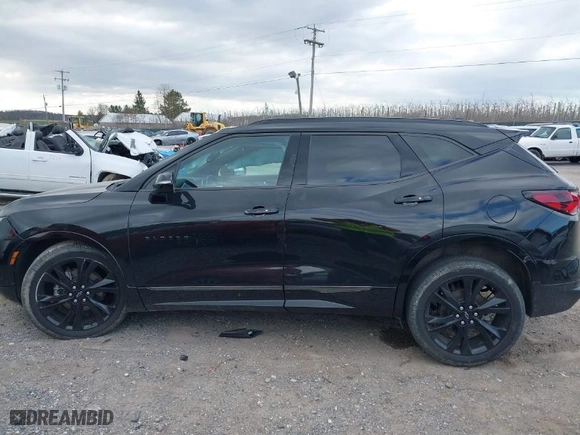 2021 Chevrolet Blazer RS with VIN 3GNKBKRS2MS527336, listed as a IAAI auction lot 41859336 with 126,029 mi miles. Bid and sale history available at carsss.com. Image 14.