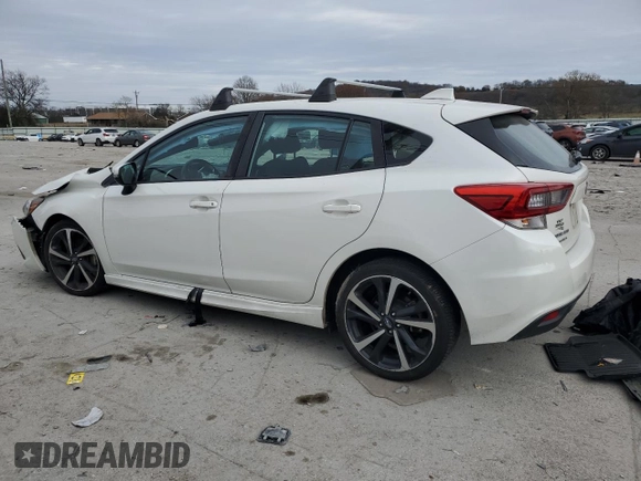 2020 Subaru Impreza Special Sports with VIN 4S3GTAL60L3724883, listed as a Copart auction lot 82643194 with 83,626 mi miles and Salvage title. Bid and sale history available at DreamBid. Image 2.